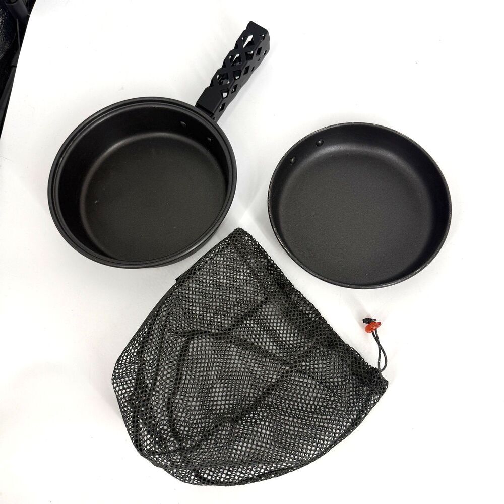 GSI Outdoors Camping Cook Pot Saucepan Handle Bag Campfire Backpacking Hike